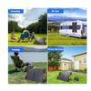 PUJIMAX 100W Foldable Portable Solar Panel Kit for Power Station Solar Generator
