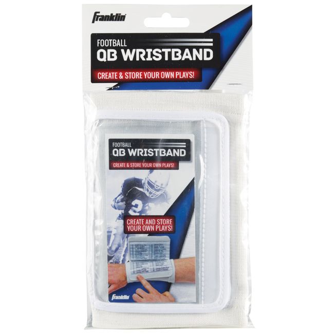 Franklin Sports Quarterback Wristband (Assorted Colors)