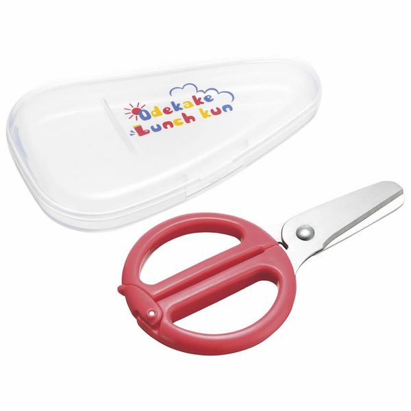 Richell Odekake Lunch-kun Baby Food Scissors for Quick Cut