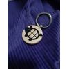 FromKAI Pig Round Wood Keychain, 直径40ｍｍ