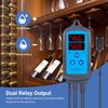 Pre-wired Humidity Controller Programmable Humidistat 110V 5-99.99% Hygrometer