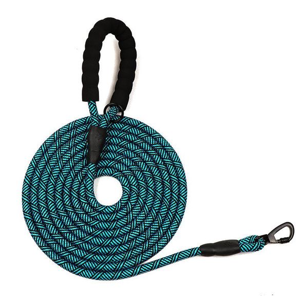 Durable 4.5M Nylon Dog Leash - Explore The Great Outdoors With Your Pup! - Blue / 450X1.2Cm