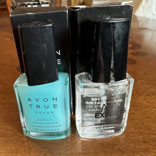 Avon Nail Care Set Cuticle Conditioner Instant Nail Dry Manicure Hand Care