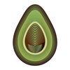 CafePress Mod Avocado Pot Holder with Unique Design 9"x9"