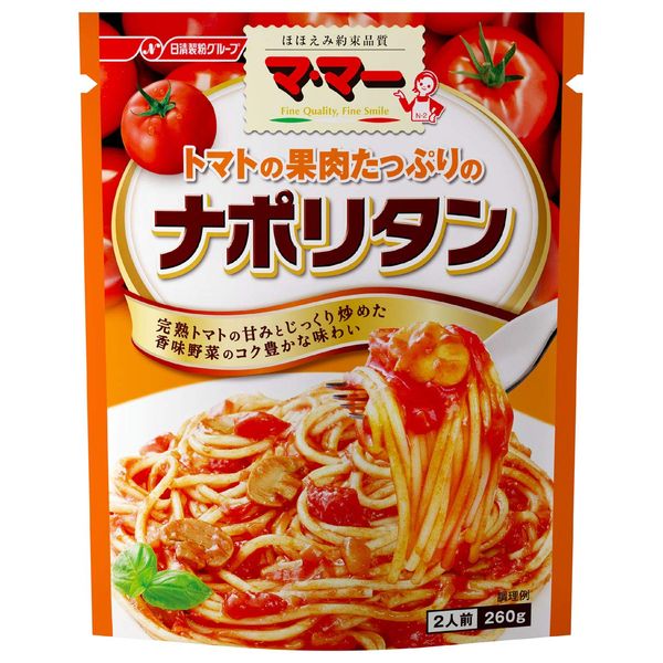 Nissin Foods Ma Ma Tomato Pulp Plenty of Napolitan 9.2 oz (260 g)