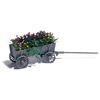 Wooden Cart With Flowers