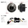 LOSKA 175 Degree Viewing Angle, 360 Degree Rotatable Embedded Eyeball Camera, Side Mirror Camera/Front Camera/Rearview Camera
