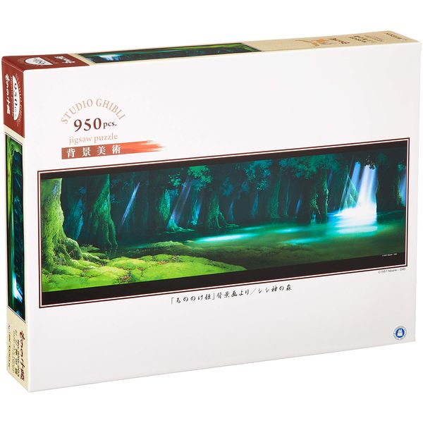 950 piece The Studio Ghibli background fine-arts series Woods of lion God 950-203