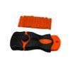 Aventurine Plastic Scraper with 10 Pcs Replacement Blades, Multipurpose Plastic Scraper Non-Scratch,Scraper Tool Kits for Cleaning Labels and Decals
