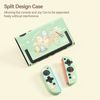 GeekShare Protective Case Compatible with Switch 2, PC Slim Dockable Skin Cover for Switch 2 Console and Game Console - Little Parrots