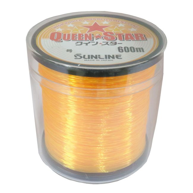 SUNLINE Queen Star Nylon Line, 656.2 yd (600 m), No. 14, Yellow