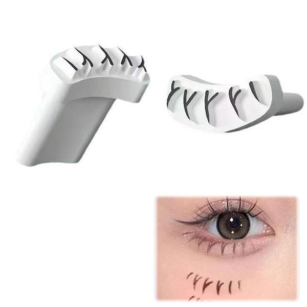 Coollooda Lower Eyelash Stamp, 3D Sensation, False Eyelashes, Lower Eyelash Makeup, Easy Application of Eyelash Makeup, One Second, Long Lasting Makeup That Won't Crumble Your Makeup Door, DIY Eye