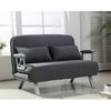 Twin Size Convertible Sleeper Bed Lounger Chair w/Suede Microfiber Slip Cover