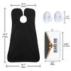 Beard Bib Beard Apron, Beard Hair Catcher for Men Shaving & Trimming Non-Stick Waterproof Beard Cape Grooming Cloth with 3 Suction Cups & A Box Birthday Gifts for Father's Day Men Him Boyfriend
