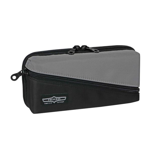 Kutsuwa AK072GY Preserve Pen Case, Gray