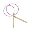KnitPro 80 cm x 15 mm Basix Fixed Circular Needles, Birch