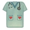 Scrubs Lanyard ID Wallet