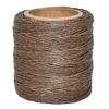 Maine Thread - .040" Cocoa Waxed Polycord. 210 feet Each. Includes 2 spools.