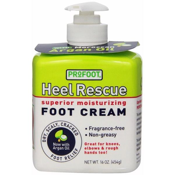 3 Pack Profoot Heel Rescue Foot Cream Dry Scaly Relief 16oz Each NEW LOOK