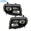 Halogen For 2012-2015 Honda Pilot Headlights Assembly Black Housing Left+Right
