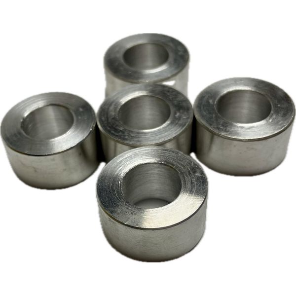 1/2" Aluminum Bolt Spacer 1.0" OD 1/2" Long