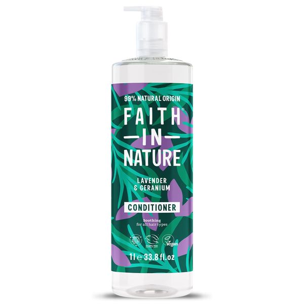 Faith in Nature Conditioner - Lavender & Geranium - 1 Liter