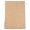 CleverDelights 18" x 24" Burlap Bags - 6 Pack - 18x24 Inch Jute Burlap Drawstring Sacks