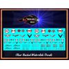 1/64 "Corvette" Assorted Emblems Decal SCR-0884