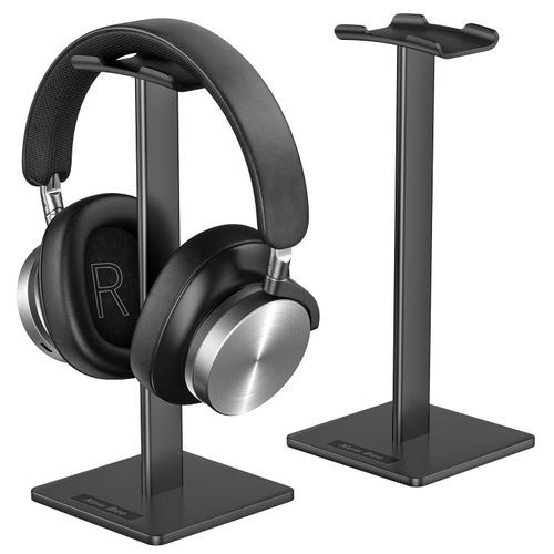 New Bee Universal Headphone Stand for Over-Ear Headphones, Gaming Headset and Headphone Display, Aluminium + TPU + ABS