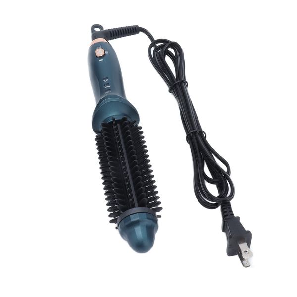 Curling Iron, Straight Curly Hair Dual Purpose Curling Brush Portable for Adults for Home for Beauty Center