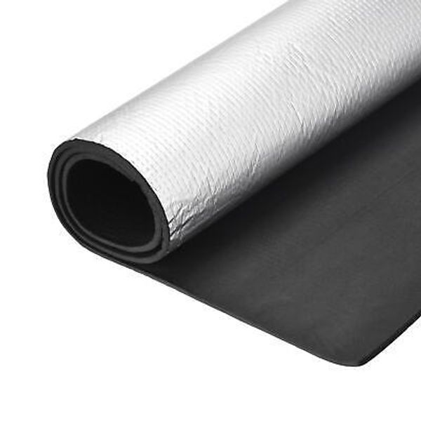 Insulation Sheet Embossed Aluminum Foil Waterproof Heat Resistant 3.3ft