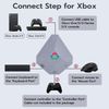 Mcbazel Multi-Platform Keyboard & Mouse Adapter, Gaming Converter for NS Switch, Xbox One, PS4 & PC with LED Indicators (No Drivers Required) (Not for Switch 2)
