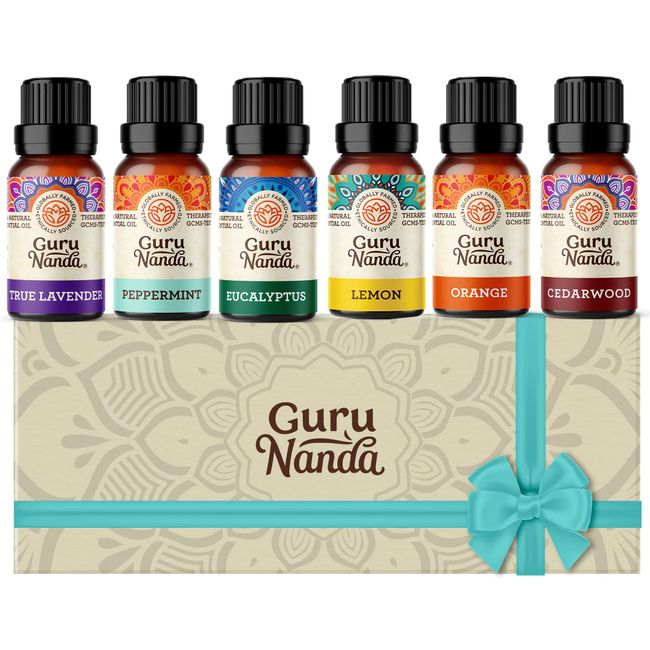 Gurunanda Essential Oils & Storage Box Set