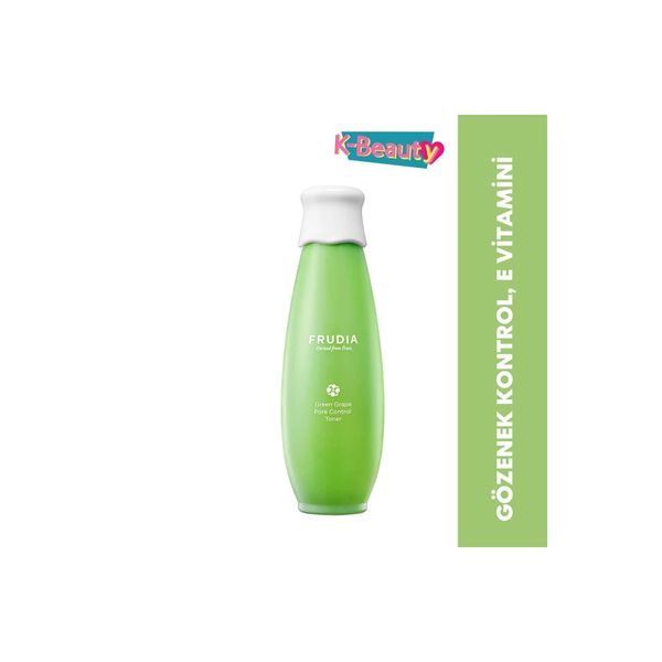 Green Grape Pore Control Tonik Yeşil Üzümlü Yüz Tonik gÖZENEK SIKILAŞTIRICI Pinkrain 195 ml.