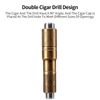 CIGARLOONG Cigar Punch Double Blade Sharp Size Drill Cigar Hole Opener Cutter