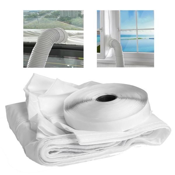 WANGCL 400CM Mobile Air Conditioner Window Seal Waterproof Window Seal for Mobile Air Conditioner and Clothes Dryer