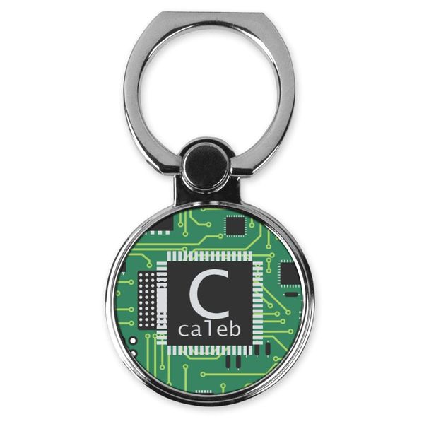 YouCustomizeIt Personalized Circuit Board Cell Phone Ring Stand & Holder