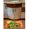 3dRose Bathroom Bath Rug Mat - Mist in The Forest Trees