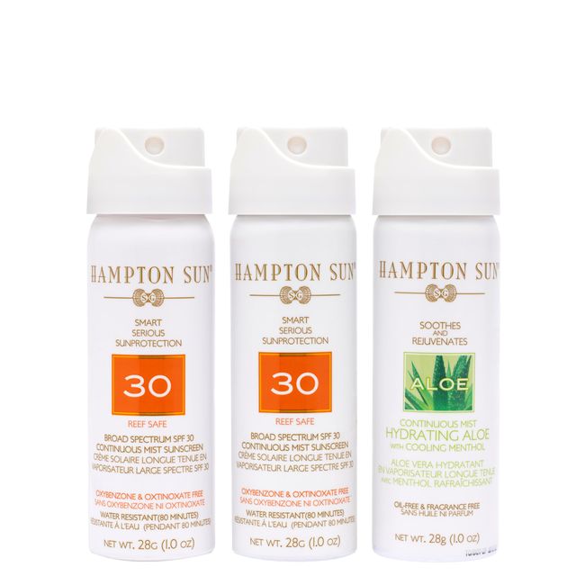 Hampton Sun Travel Trio, 6.2 Fl Oz