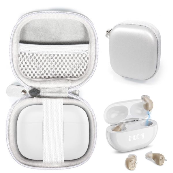 GETGEAR Case for WLCMRD Hearing Aids 6118 Invisible Rechargeable Digital Hearing
