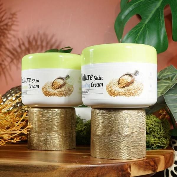 [RGLQ3NS1] Tired Skin Softening Massage Cream Cleansing Cream Set Brown Rice