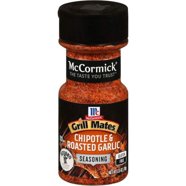 McCormick, Grill Mates Chipotle & Roasted Garlic Seasoning, 2.5 Oz