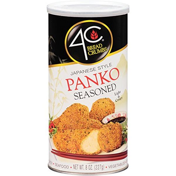 4C Panko Seasoned Bread Crumbs 8 oz. (Pack of 3)