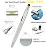 Monteverde One Touch 9 Tool Pen, Ballpoint Pen, Silver (MV35211)
