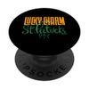 St. Patricks Day - Lustiges irisches Outfit PopSockets Klebender PopGrip
