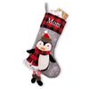 DIBSIES Personalized Enchanted Characters Christmas Stocking (Penguin)