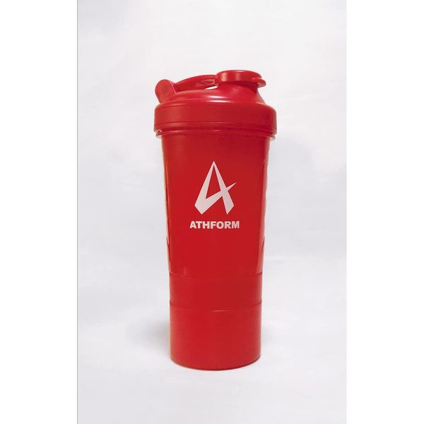 ATHFORM Protein Shaker 500ML Red