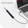 Charger Cable Replacement for Fairywill/Dnsly/Initio/Vekkia Electric Toothbrush, USB Charging Cord 3 ft (2-Pack)