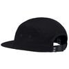 Enter the Complex® 5 panel cap, 100% cotton, adjustable size, black, One Size