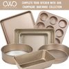 COOK WITH COLOR Bakeware Non Stick Baking Sheet, Champagne, 10x15 Cookie Sheet
